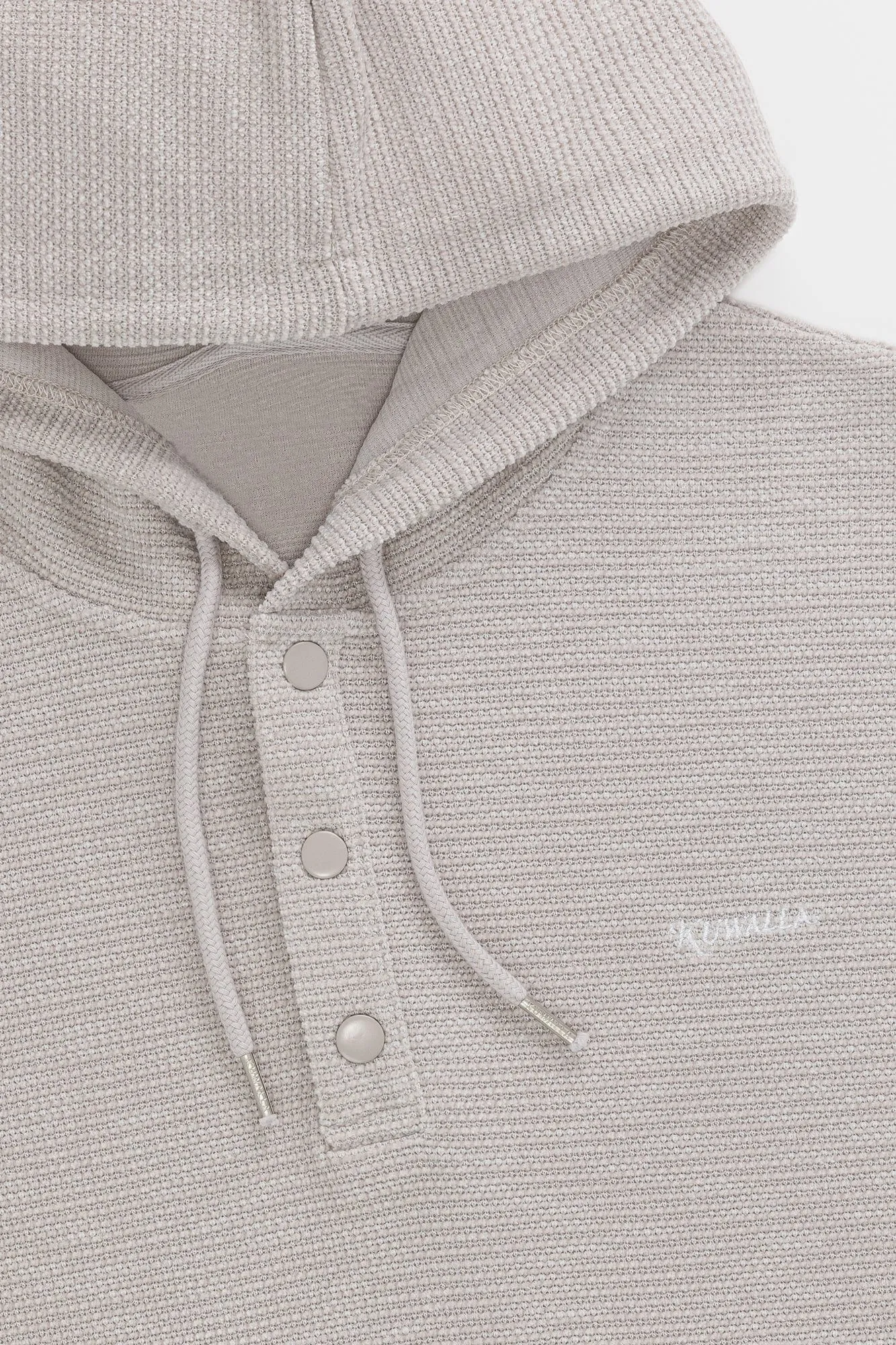 Henley Hoodie sold by Kuwallatee product image thumbnail 5