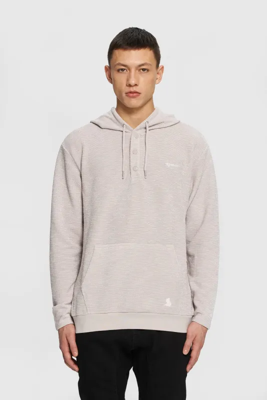 Henley Hoodie sold by Kuwallatee
