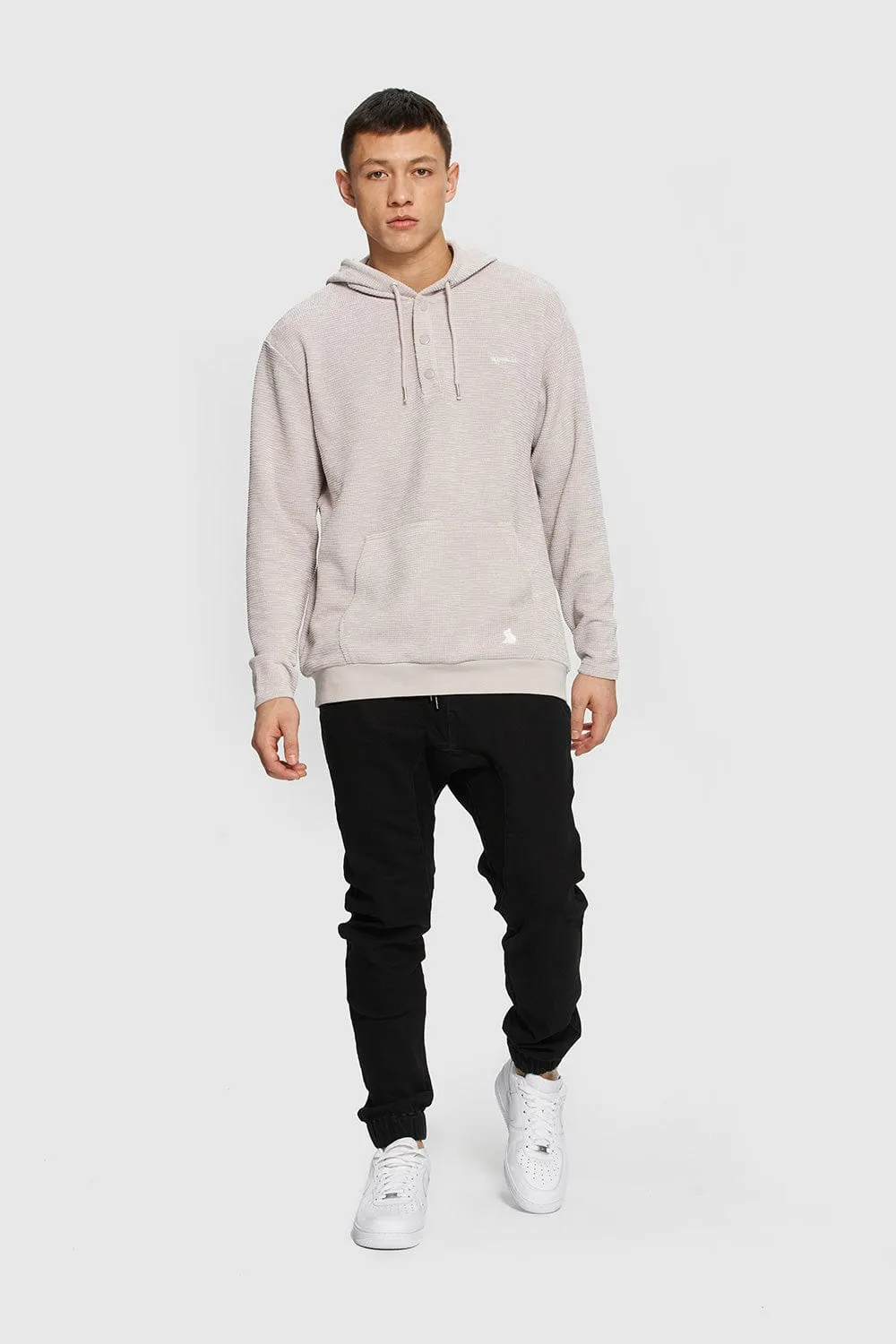 Henley Hoodie sold by Kuwallatee product image thumbnail 3