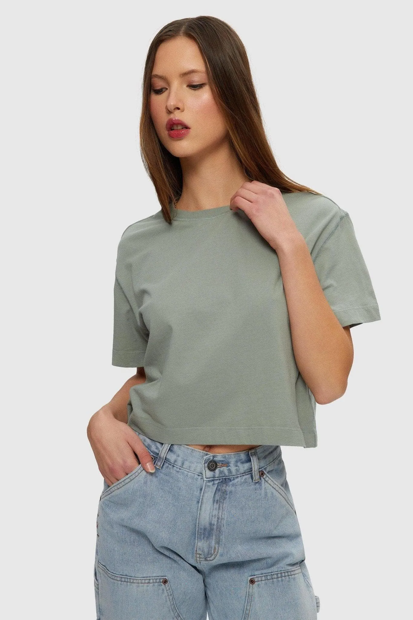 Perfect Crop Tee sold by Kuwallatee product image thumbnail 4