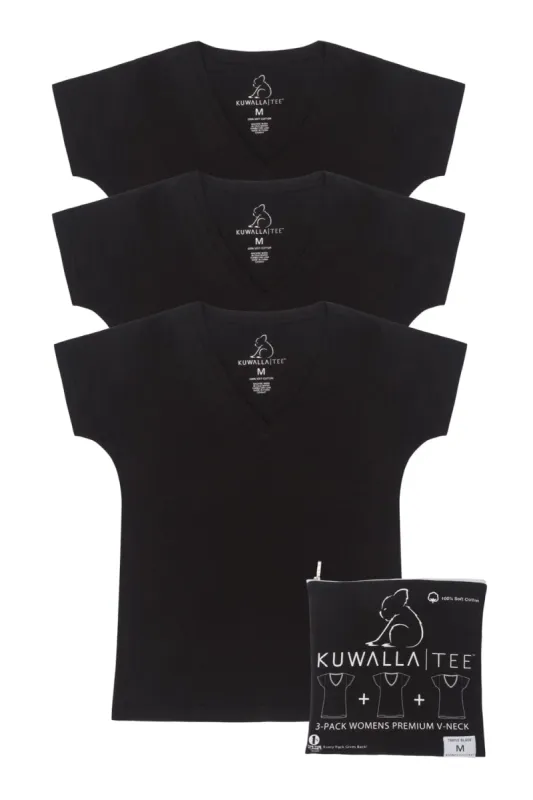 3-Pack Womens V-Neck sold by Kuwallatee