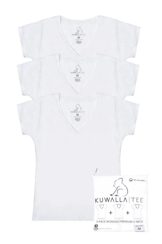 3-Pack Womens V-Neck sold by Kuwallatee