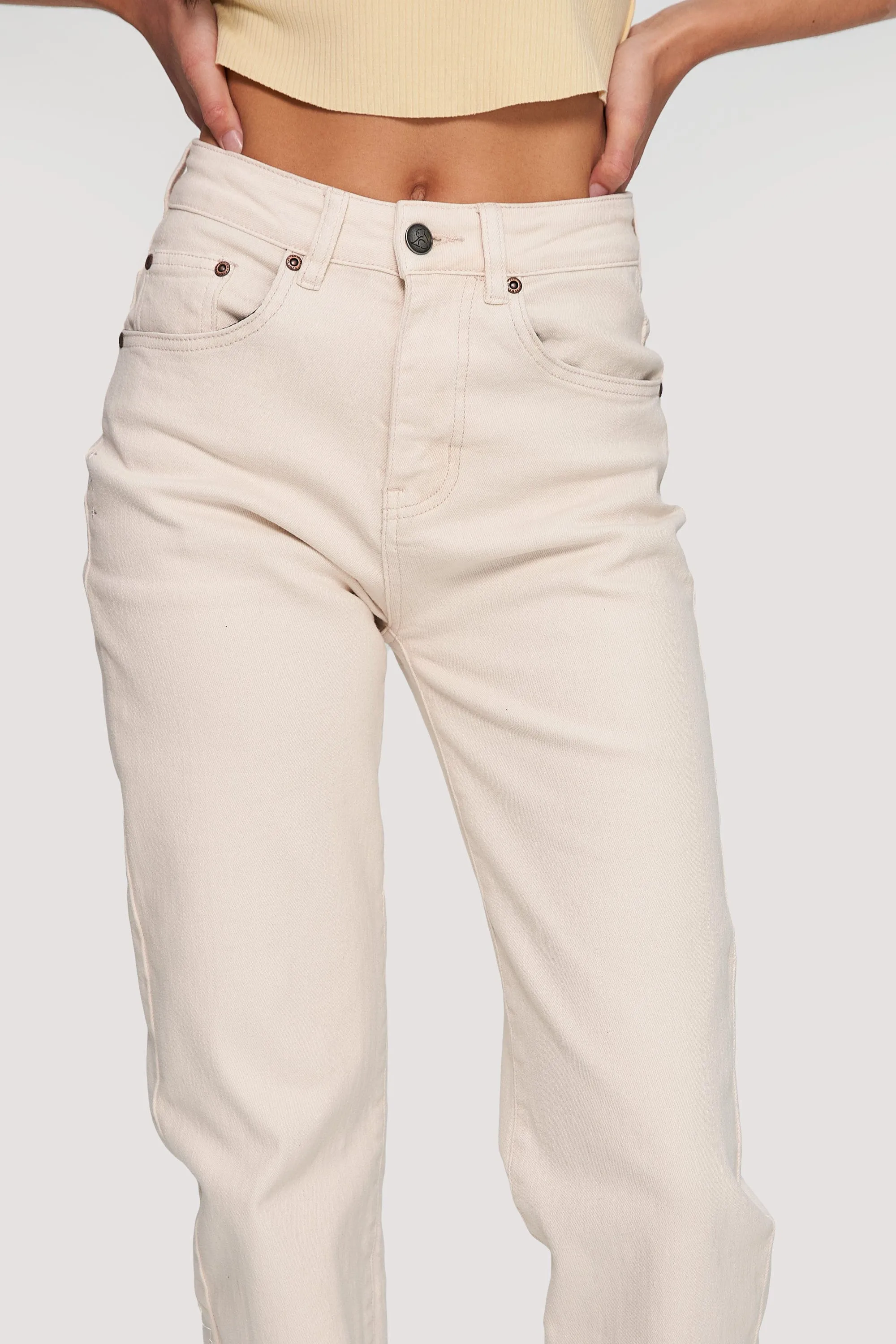 Dyed Denim Wide Leg sold by Kuwallatee product image thumbnail 4