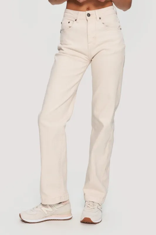 Dyed Denim Wide Leg sold by Kuwallatee