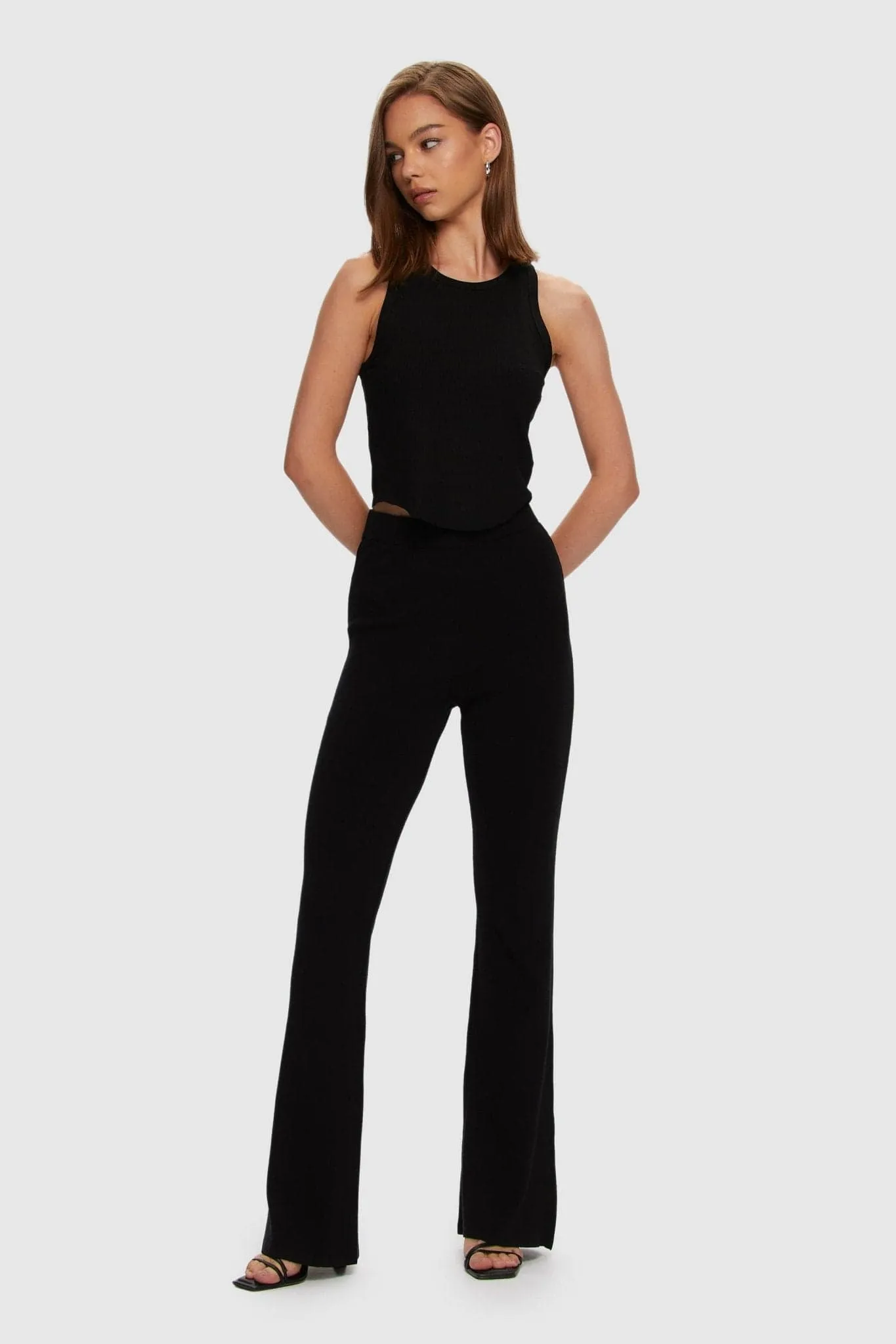 Bell Bottom Knit Pant sold by Kuwallatee product image thumbnail 2