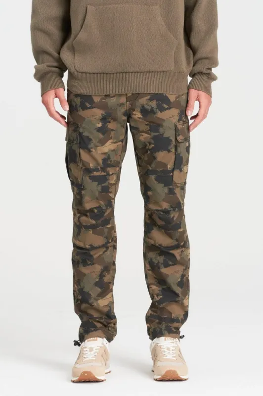 Cargo Trouser Brushed Camo sold by Kuwallatee
