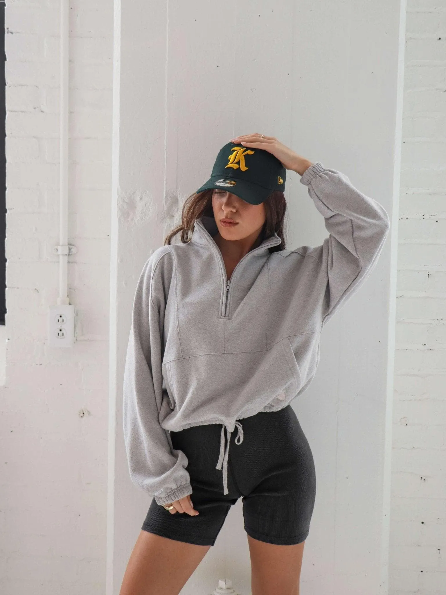 Oversized Half Zip sold by Kuwallatee product image thumbnail 3
