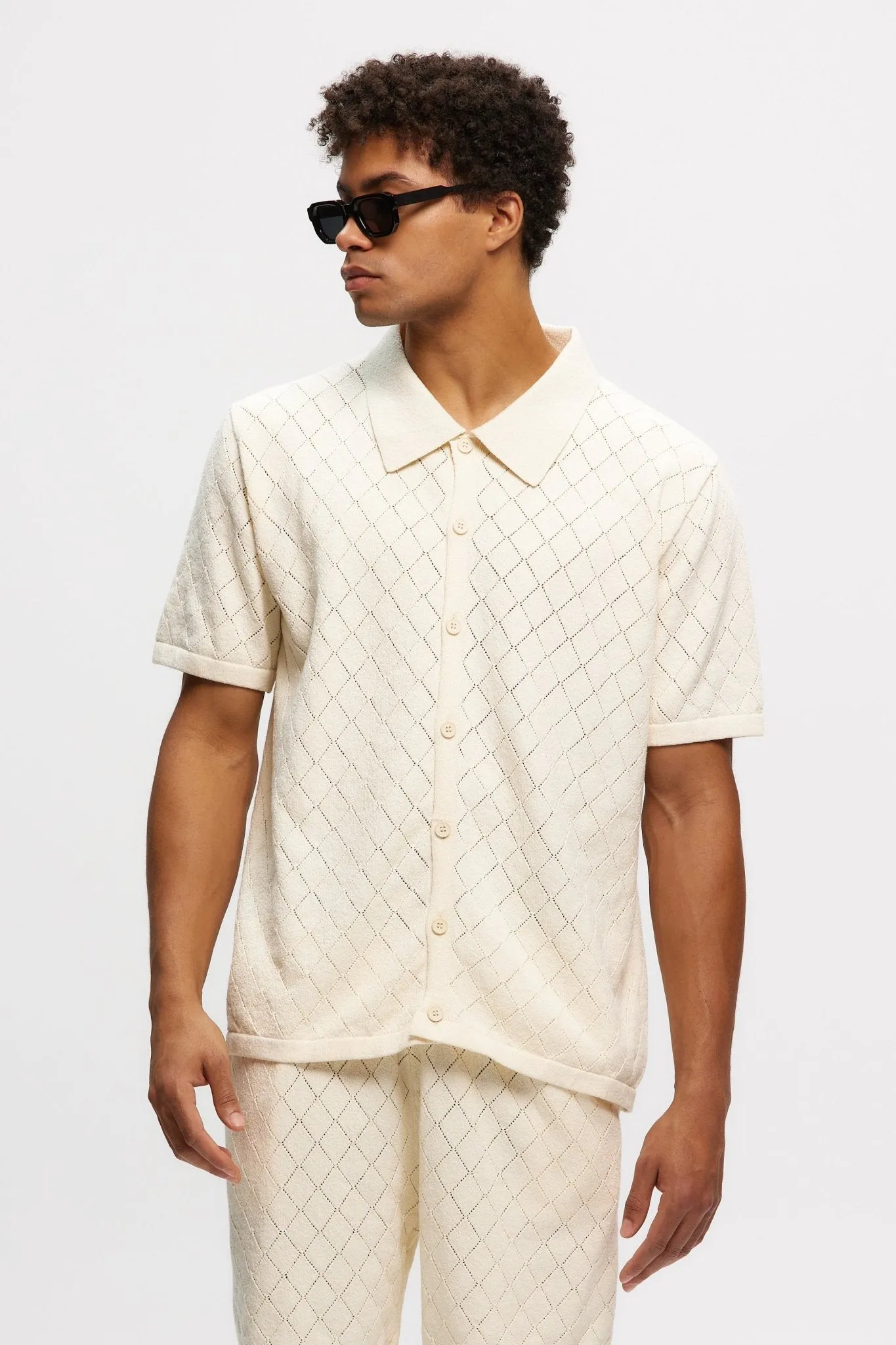 Knitted Polo Shirt sold by Kuwallatee product image thumbnail 2