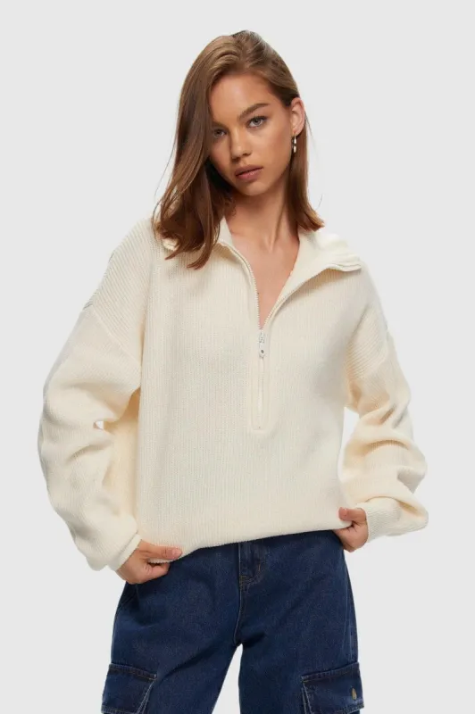 Longer Length Half Zip sold by Kuwallatee