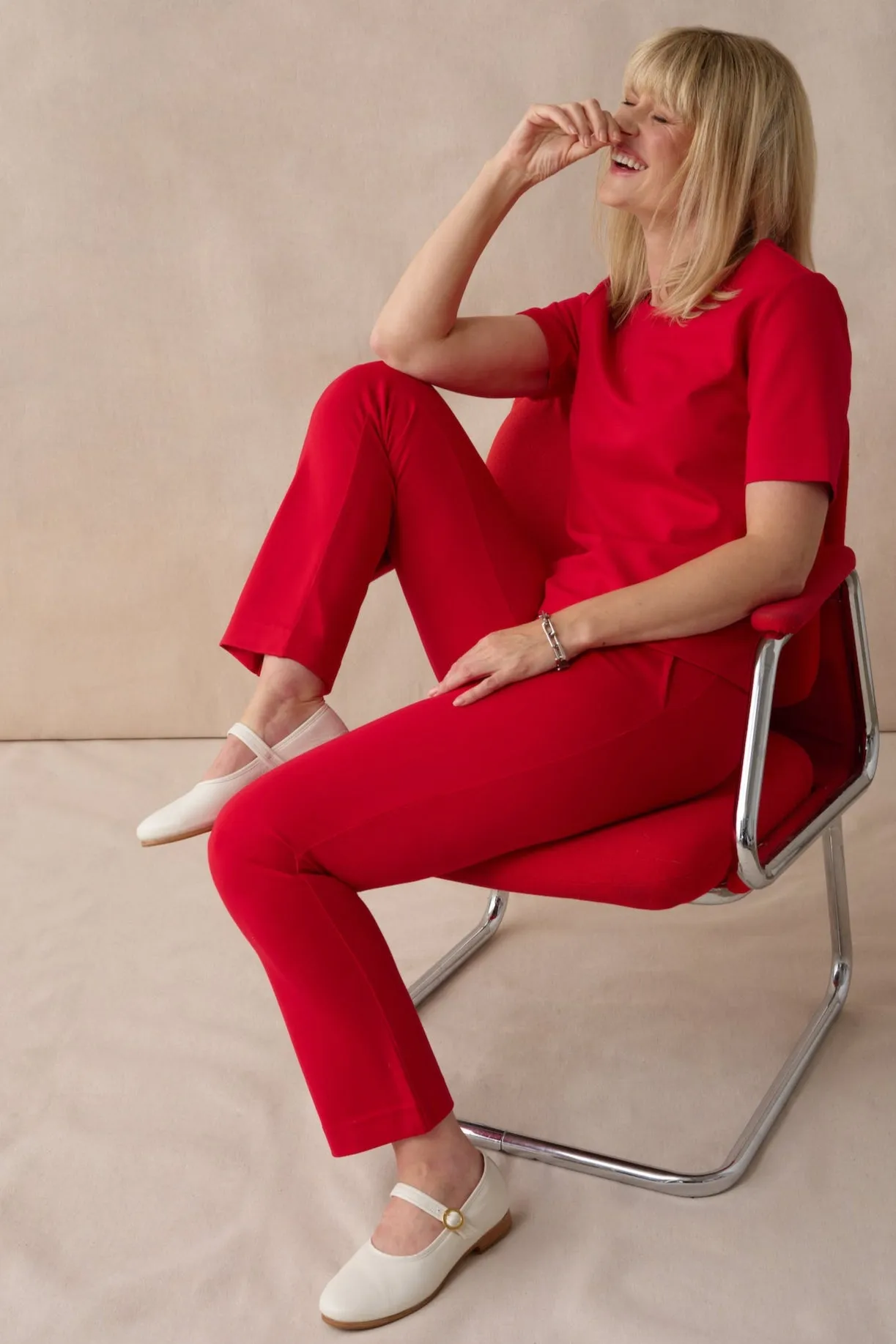 The Helen Pant Crimson sold by Sophie Rue product image thumbnail 3