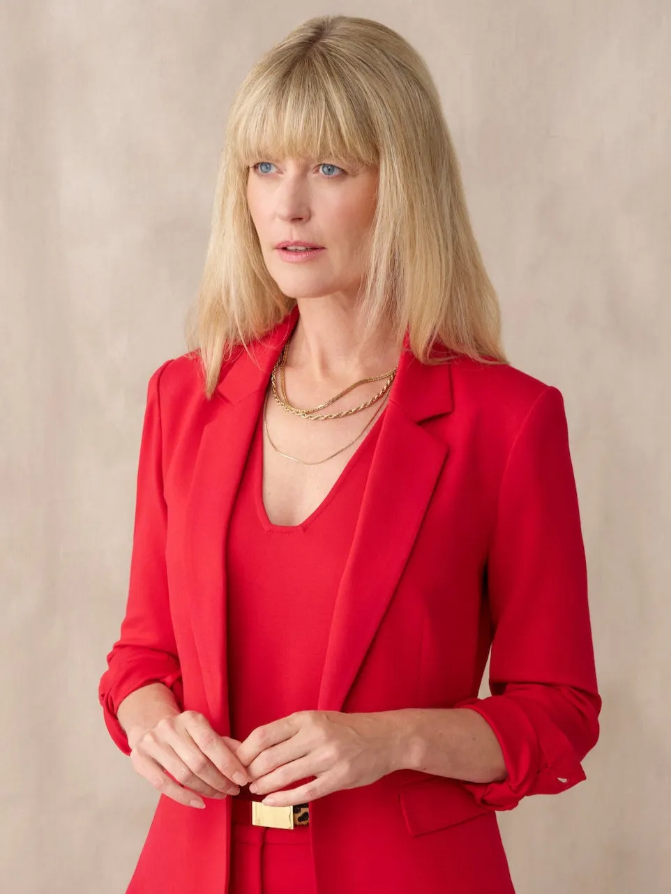 The Chloe Tank Crimson sold by Sophie Rue product image thumbnail 3