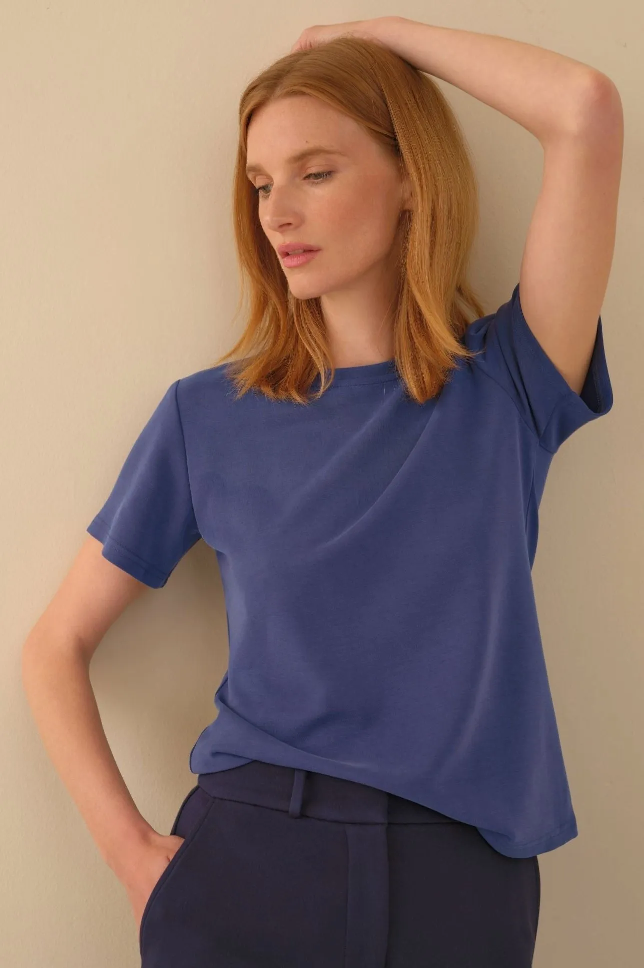 The Lauren Tee Cadet Blue sold by Sophie Rue product image thumbnail 2