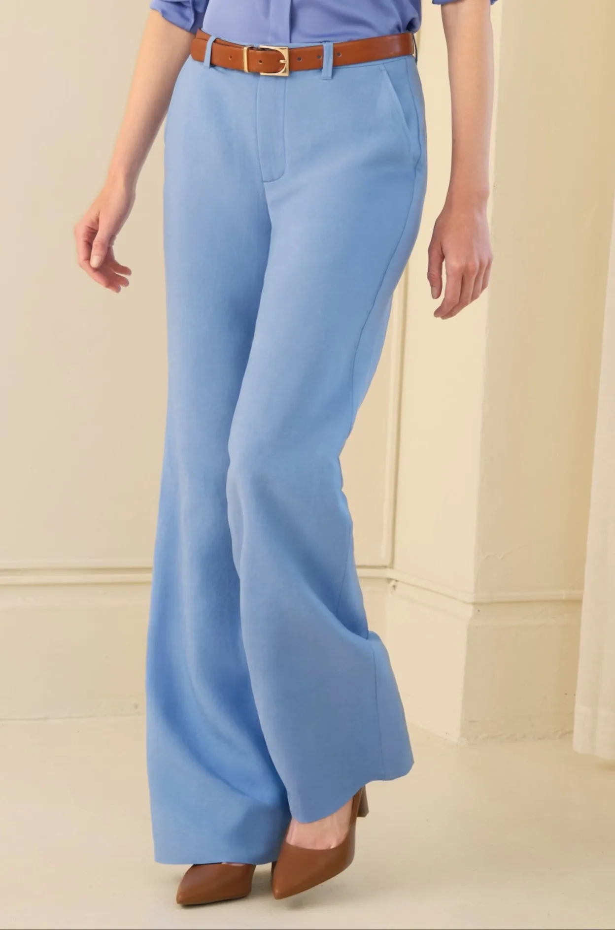The Willow Wide Leg Trouser Neon Blue sold by Sophie Rue product image thumbnail 2
