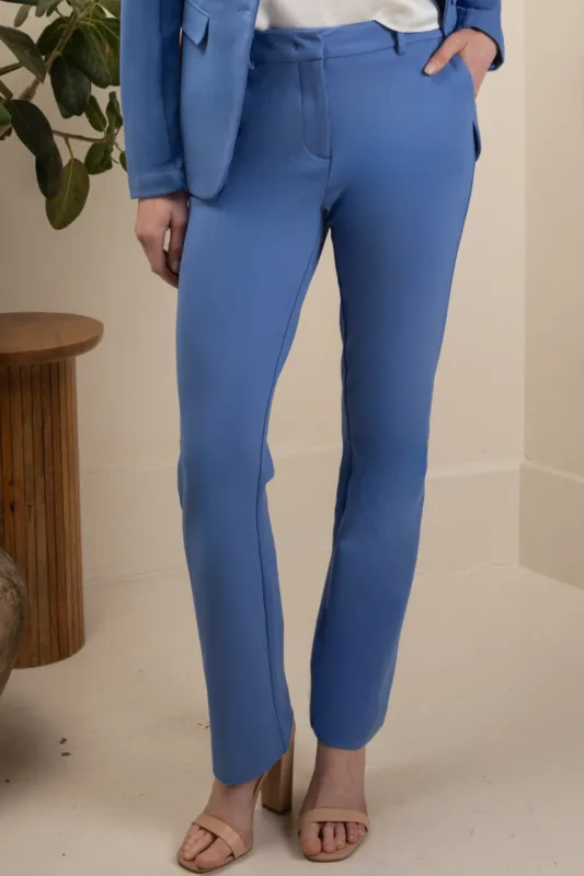 The Eloise Trouser Skyline Blue sold by Sophie Rue