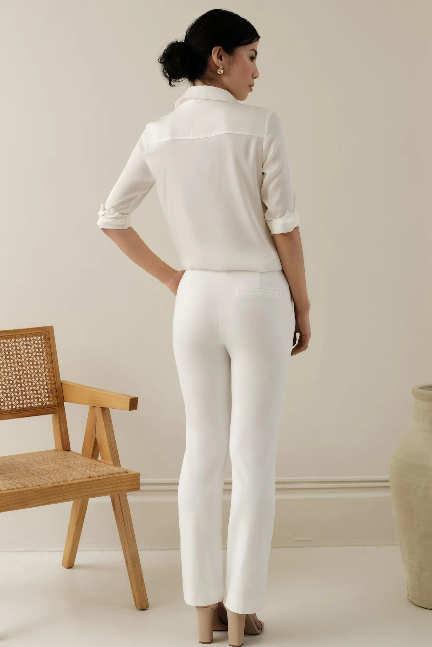 The Eloise Trouser Ivory sold by Sophie Rue product image thumbnail 3