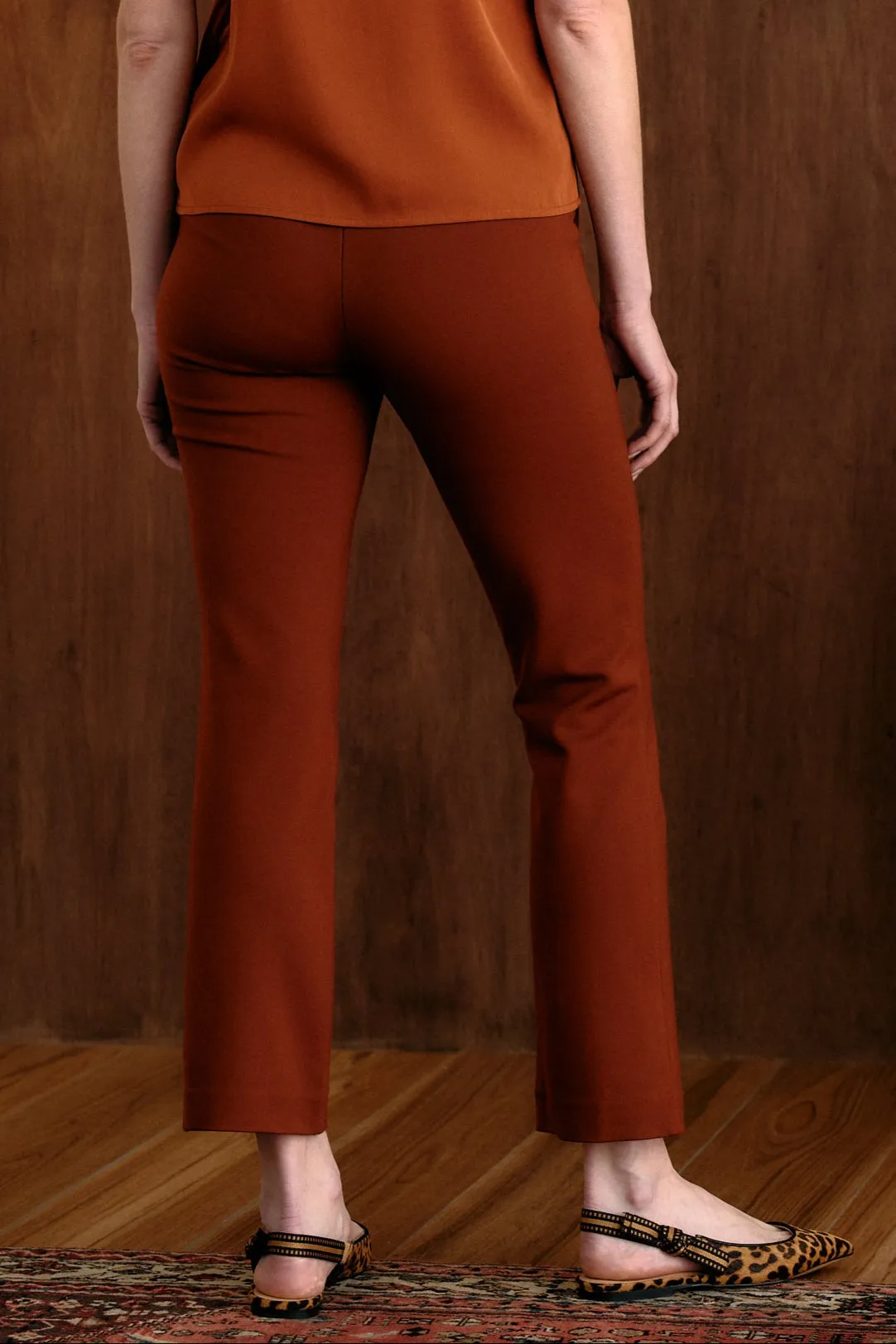 The Helen Pant Deep Ochre sold by Sophie Rue product image thumbnail 4