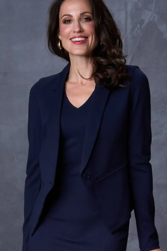 The Alex Blazer Navy sold by Sophie Rue