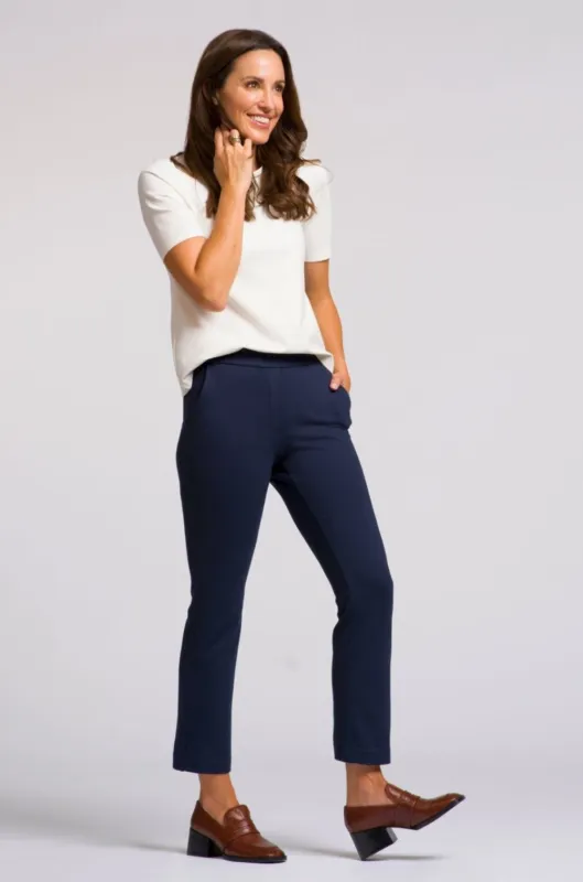 The Helen Pant Navy sold by Sophie Rue