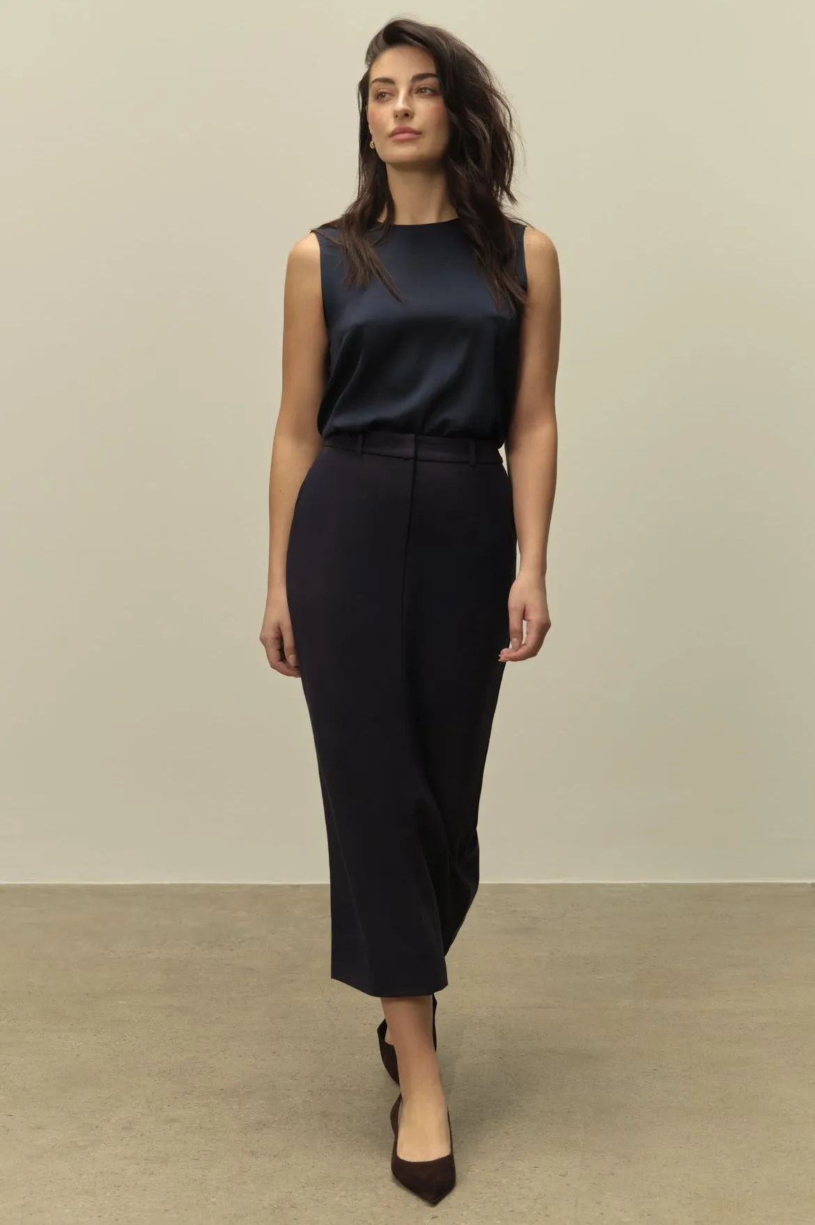 The Julia Trouser Skirt Navy sold by Sophie Rue product image thumbnail 2