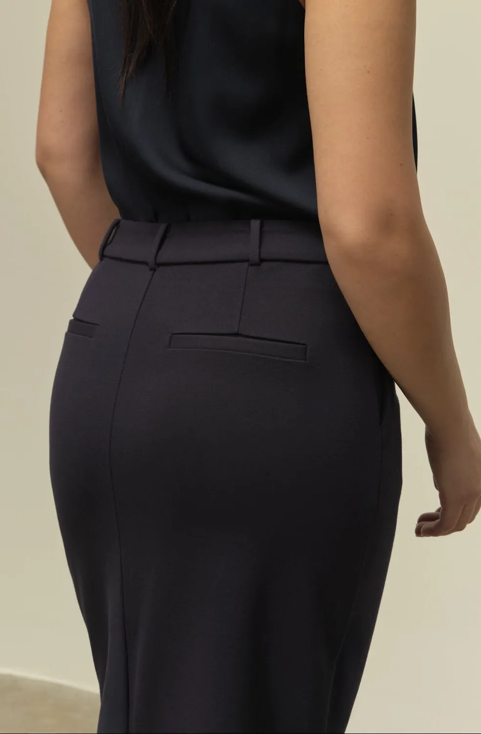 The Julia Trouser Skirt Navy sold by Sophie Rue product image thumbnail 4