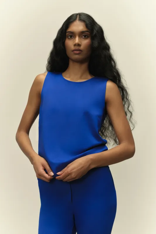 The Amelia Tank Cobalt Blue sold by Sophie Rue