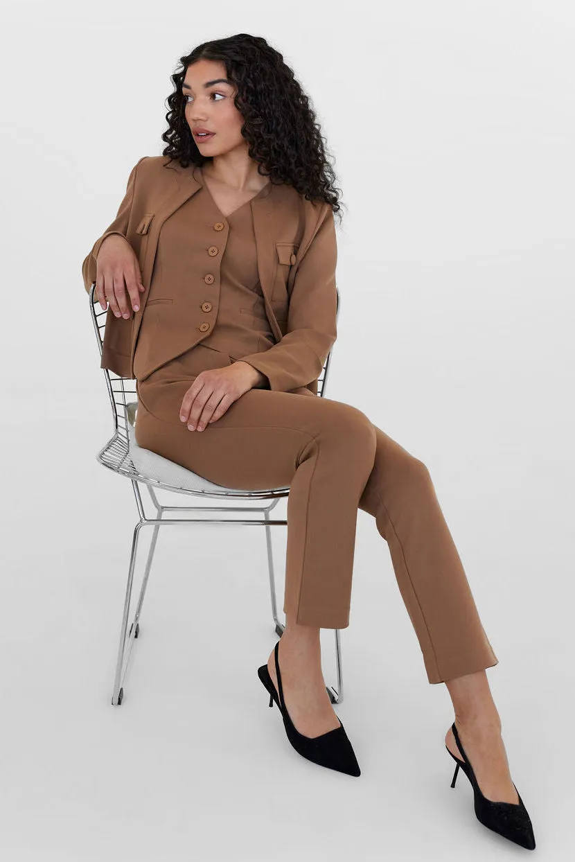 The Helen Pant Camel sold by Sophie Rue