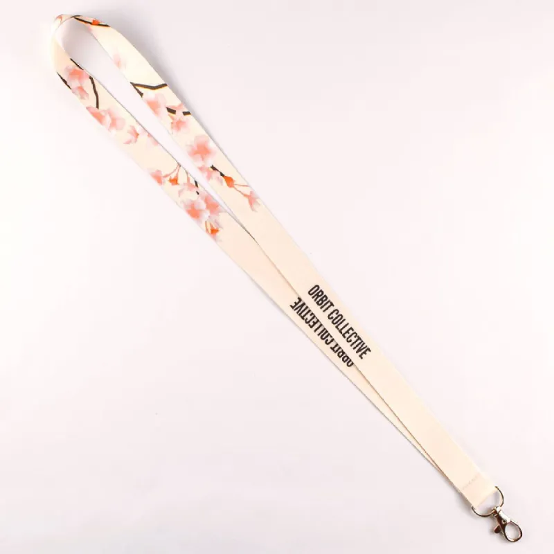 Cherry Blossom Lanyard sold by Orbit Collective