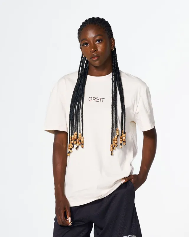 Cherry Blossom Tee 2.0 - Cream sold by Orbit Collective