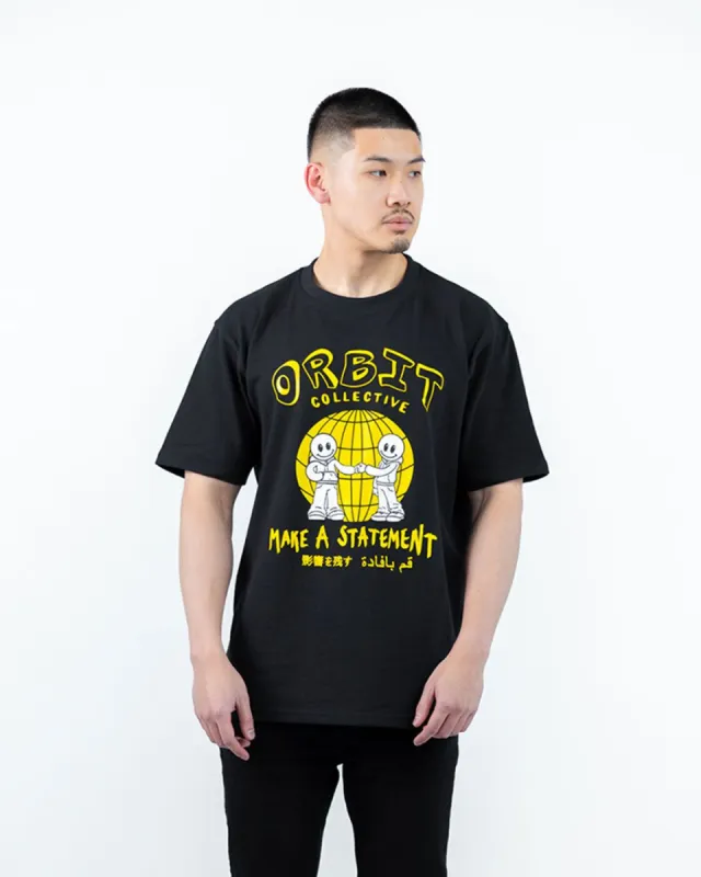 Handshake Tee - Black sold by Orbit Collective