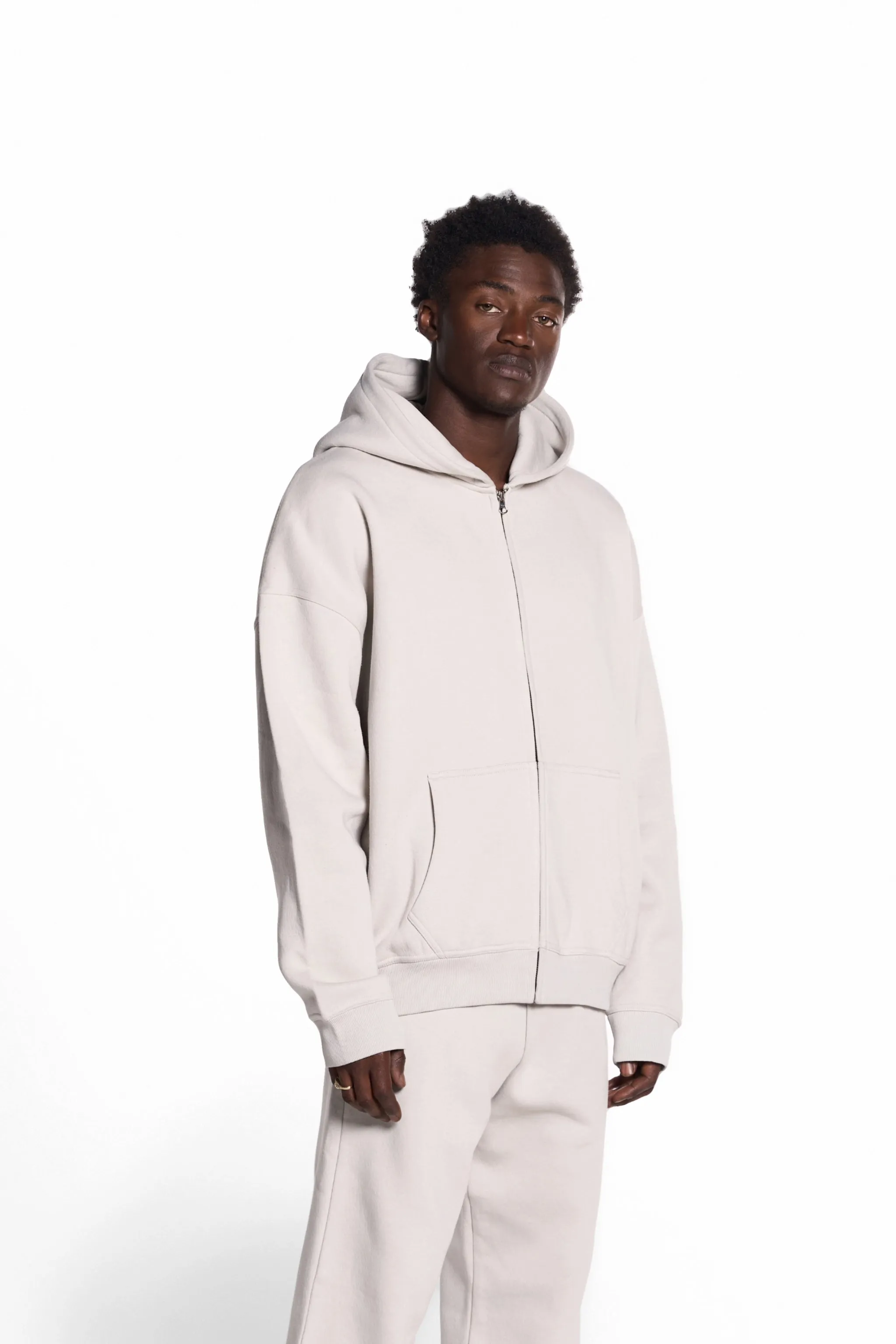 450GSM Cotton Blend Zip Up Hoodie sold by Orbit Collective product image thumbnail 2