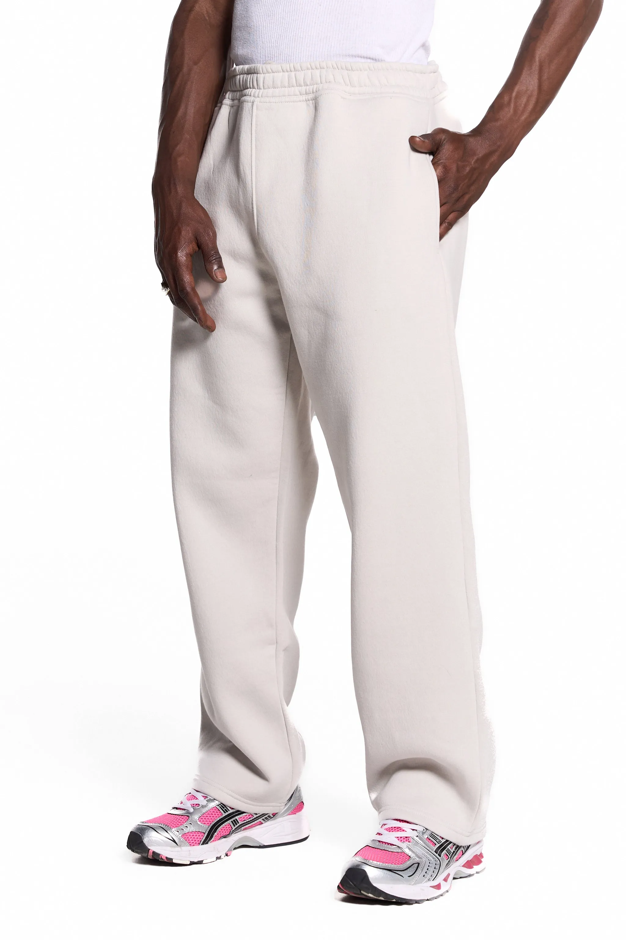 450GSM Cotton Blend Sweatpants Open Hem sold by Orbit Collective product image thumbnail 2