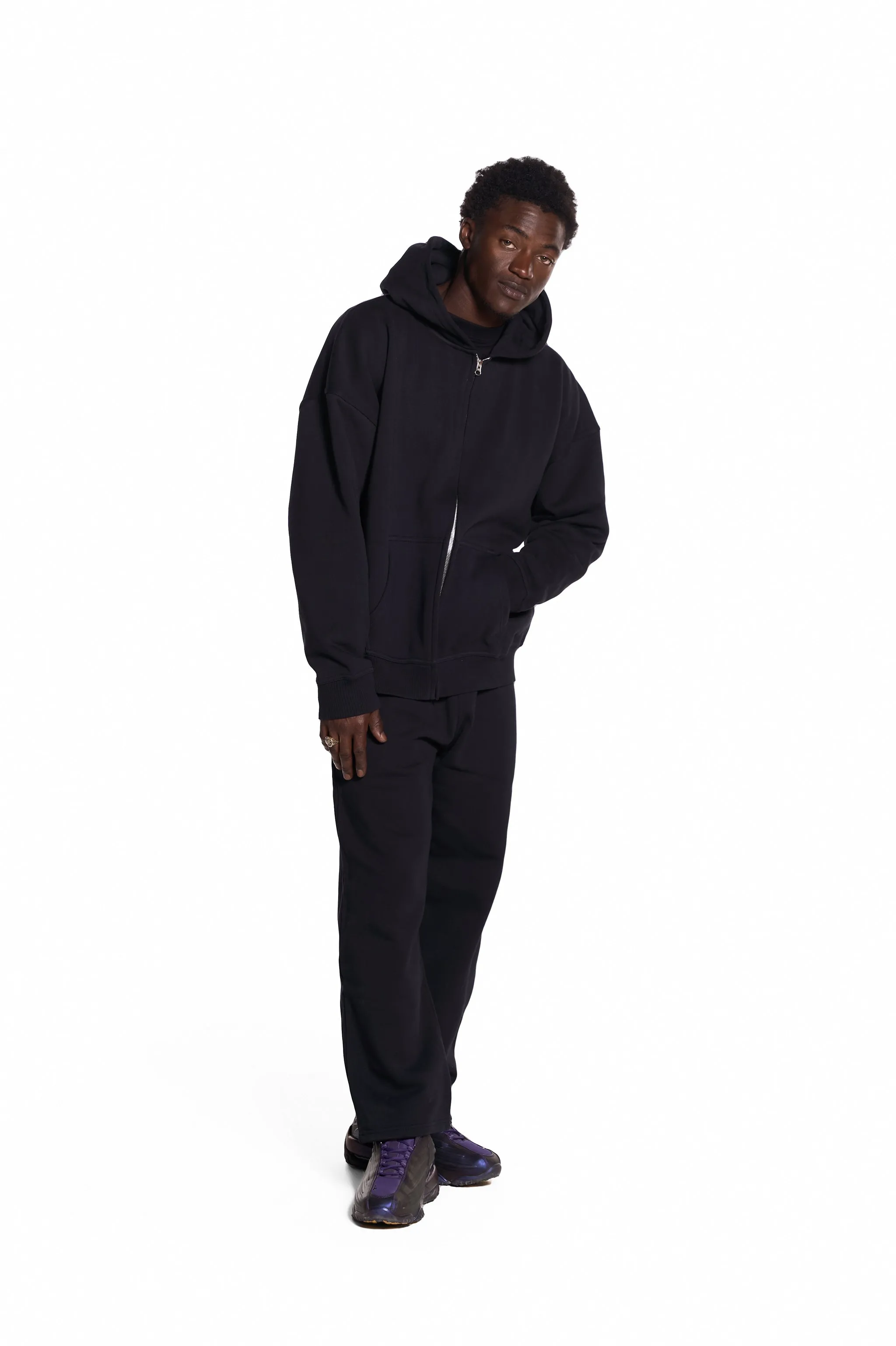 450GSM Cotton Zip Up Hoodie sold by Orbit Collective product image thumbnail 5