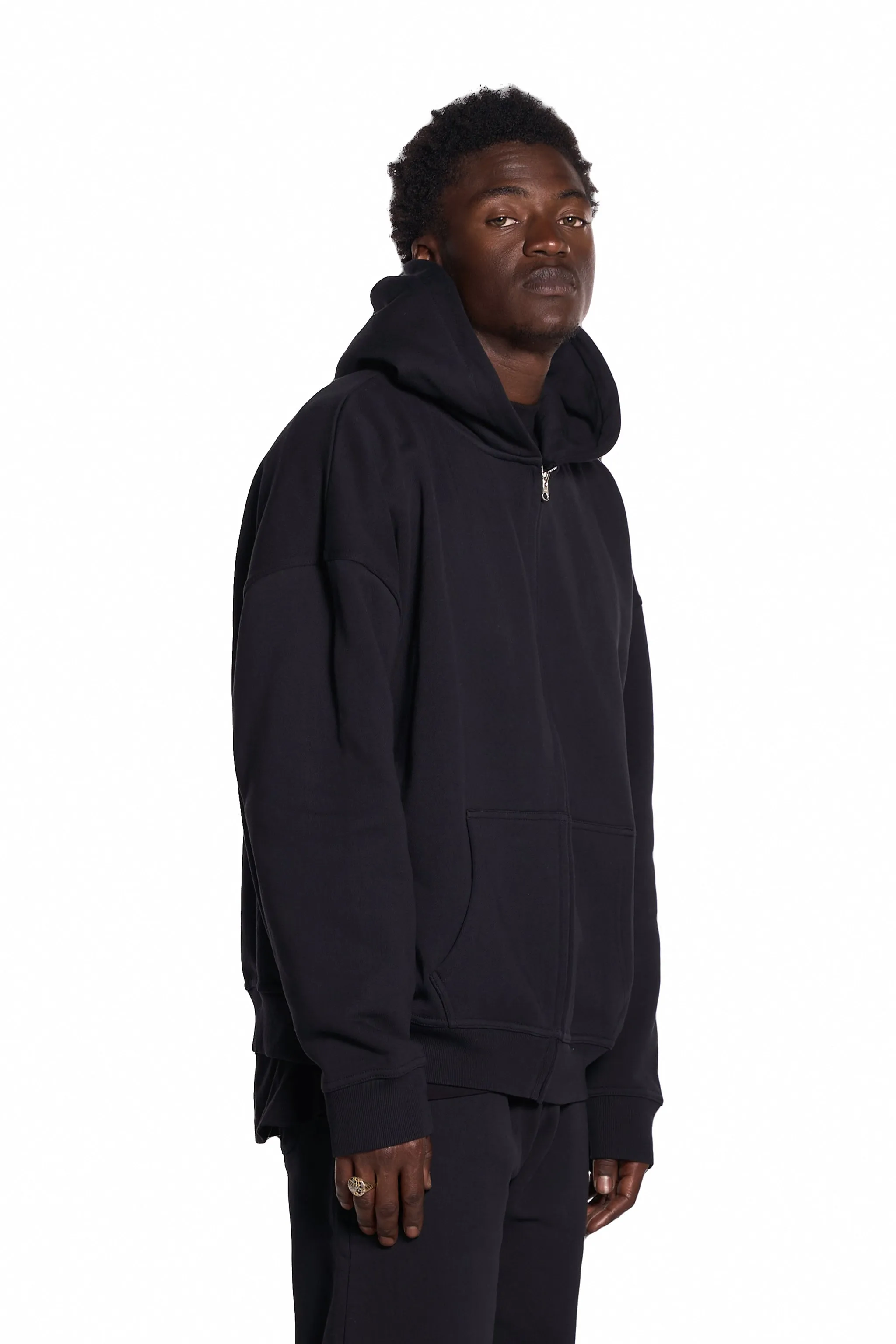 450GSM Cotton Zip Up Hoodie sold by Orbit Collective product image thumbnail 2