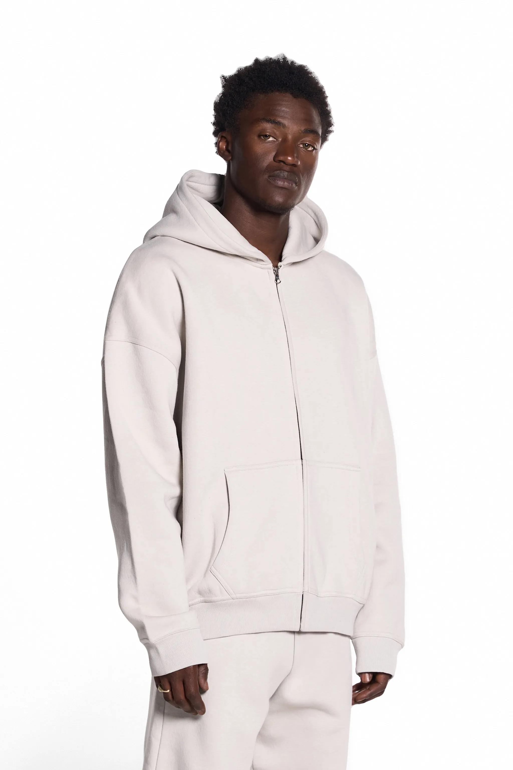 450GSM Cotton Blend Zip Up Hoodie sold by Orbit Collective product image thumbnail 2