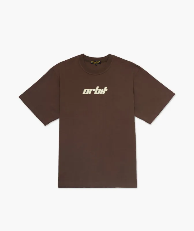 Topo Tee - Brown sold by Orbit Collective