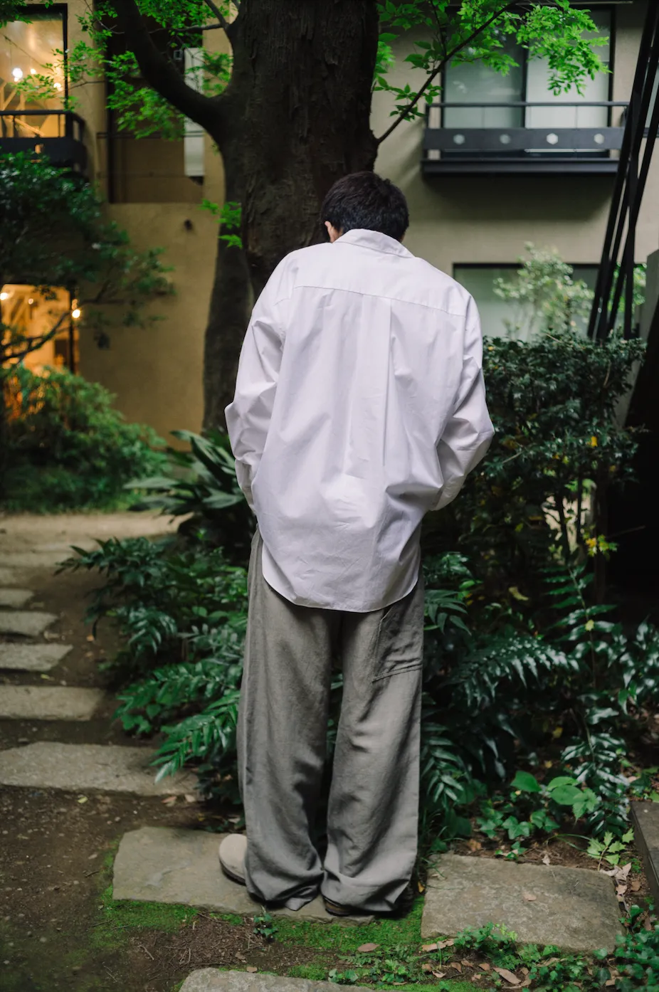 ETERNAL SHIRT WHITE / MICRO BRUSH COTTON sold by seya product image thumbnail 4