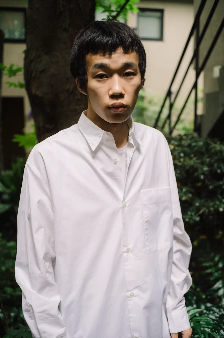 ETERNAL SHIRT WHITE / MICRO BRUSH COTTON sold by seya product image thumbnail 2