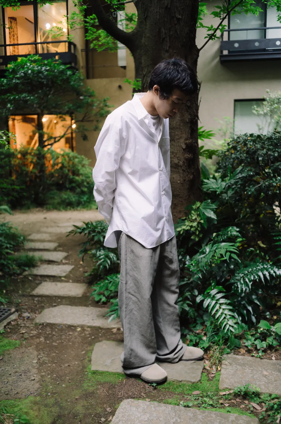 ETERNAL SHIRT WHITE / MICRO BRUSH COTTON sold by seya product image thumbnail 3