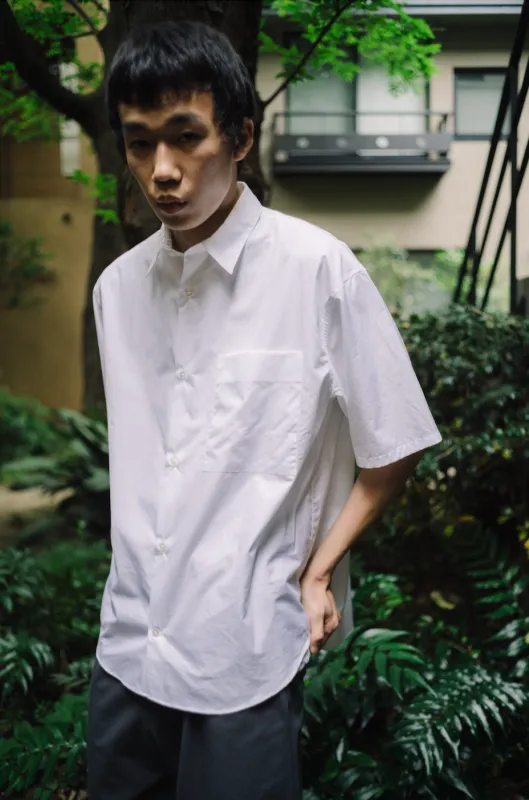 ETERNAL SUMMER SHIRT WHITE / MICRO BRUSHED COTTON made by seya