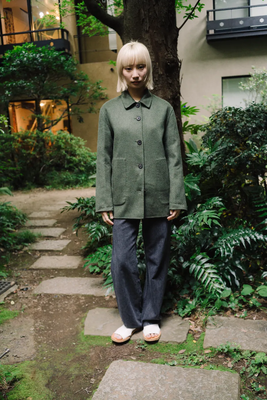 Double Face Faroe Jacket sold by seya