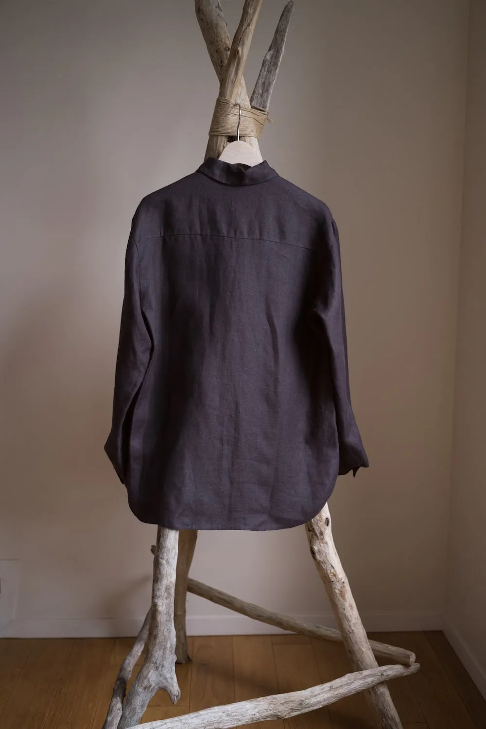 DOUBLE FACE OVERSHIRT/LEGACY LINEN sold by seya product image thumbnail 2
