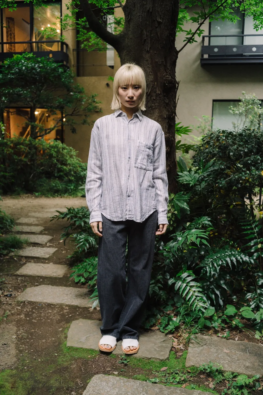 TOFU JEANS/ LINEN DENIM sold by seya product image thumbnail 4