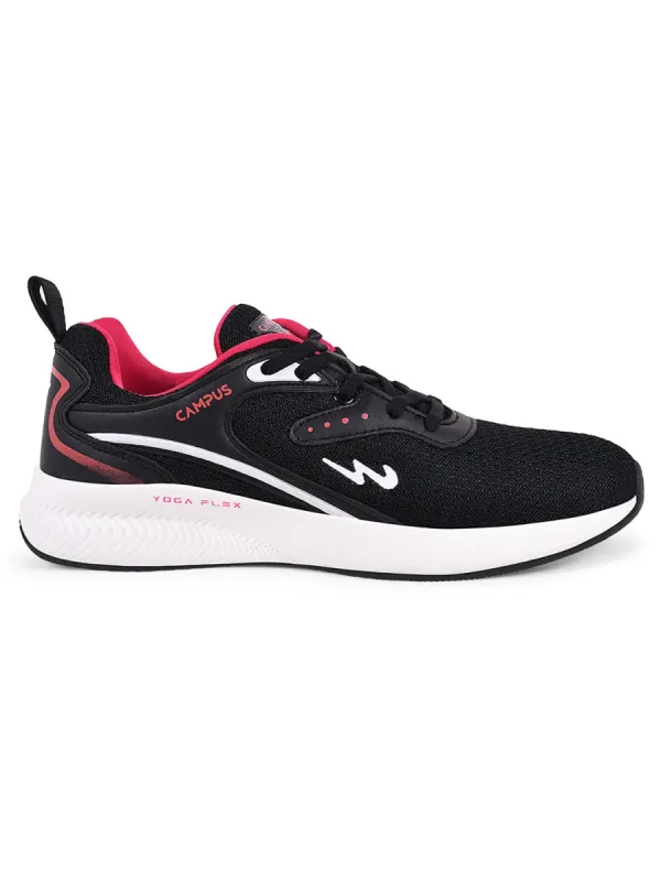 CAMP-CLANCY Black Women's Running Shoes sold by Campus Shoes