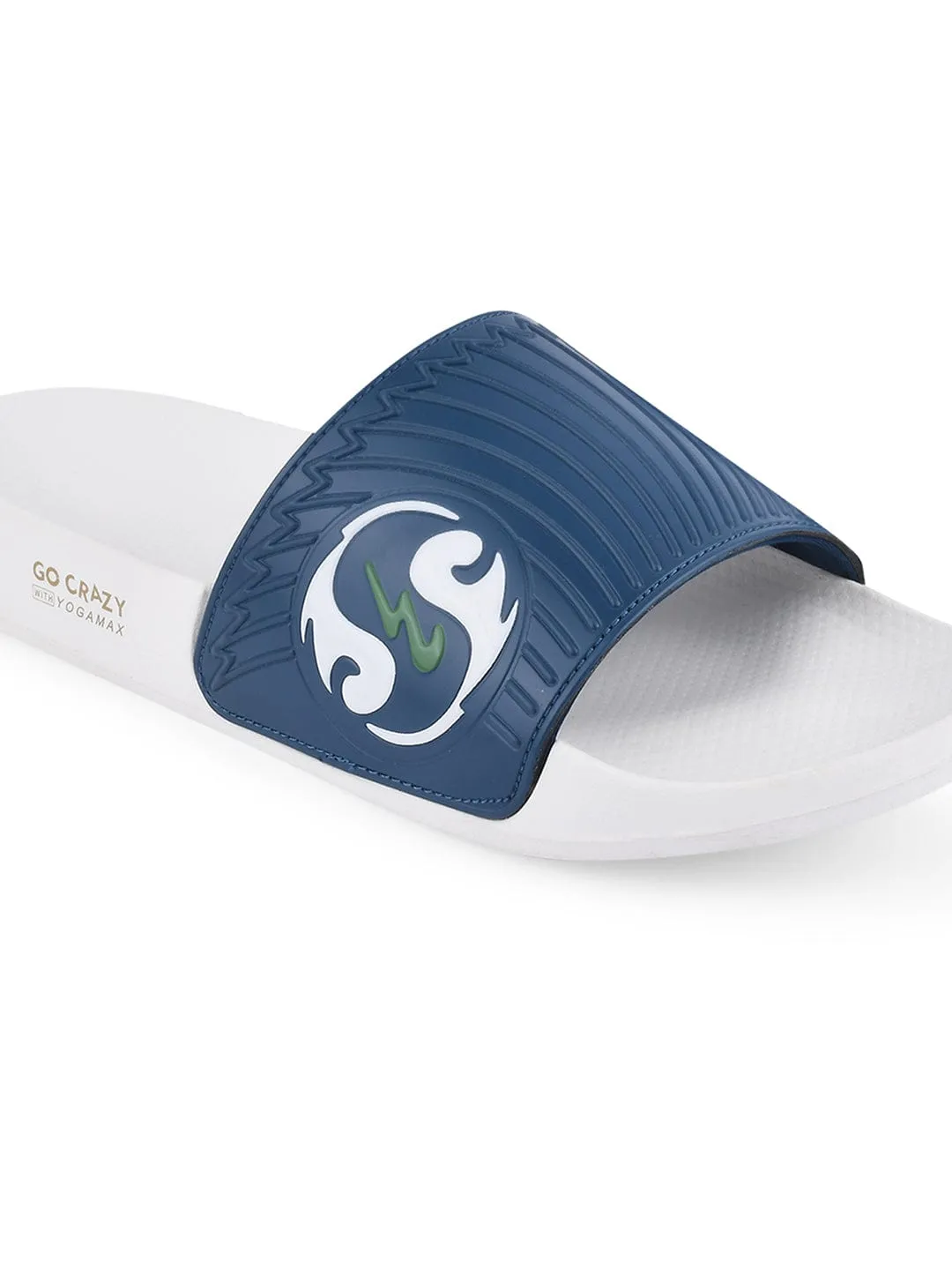 SL-430 Blue Men's Slides sold by Campus Shoes product image thumbnail 5