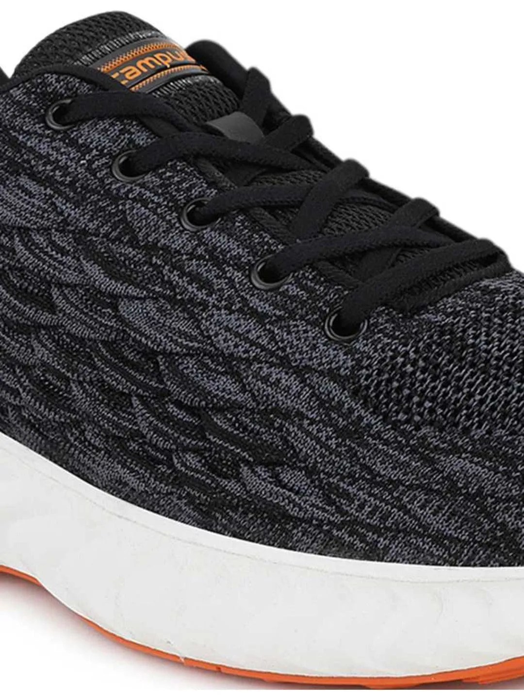 MASTER Black Men's Running Shoes sold by Campus Shoes product image thumbnail 5