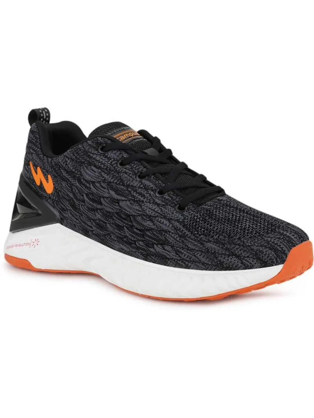 MASTER Black Men's Running Shoes sold by Campus Shoes product image thumbnail 2