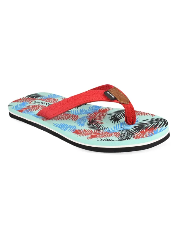 GCL-2015 Green Women's Flip Flops sold by Campus Shoes