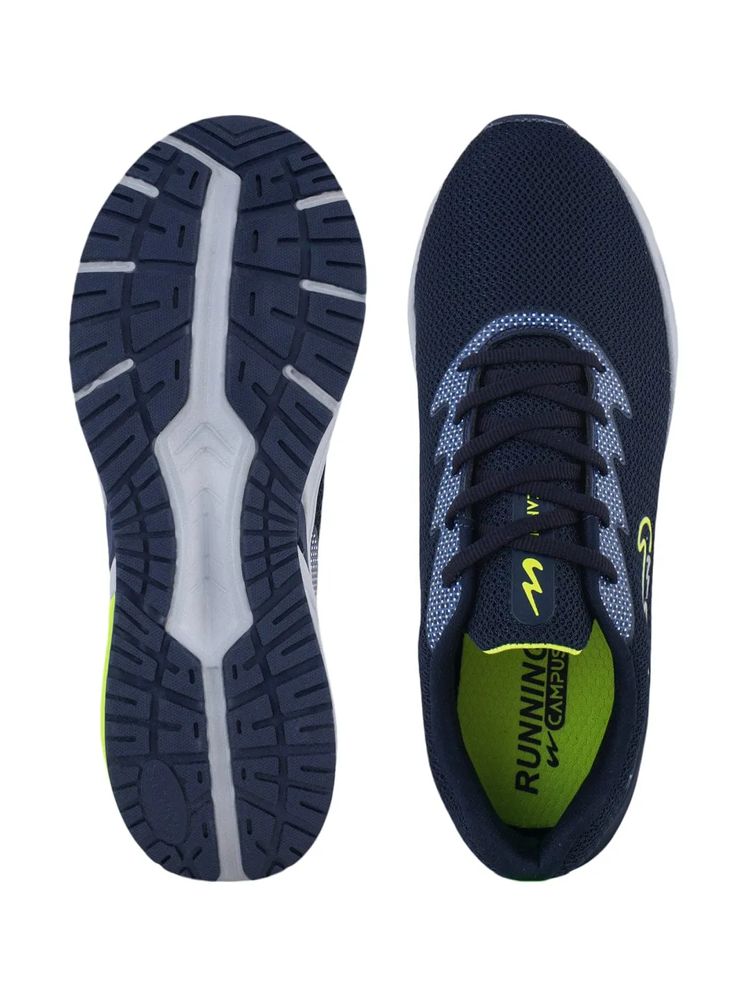 IGNATIUS Navy Men's Running Shoes sold by Campus Shoes product image thumbnail 4