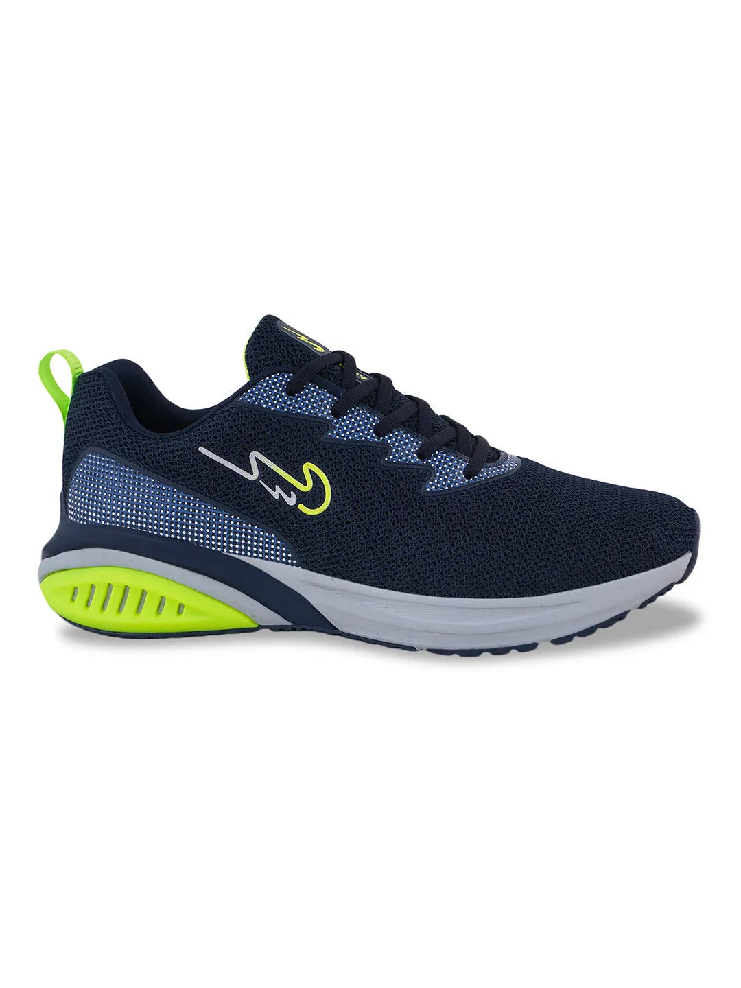 IGNATIUS Navy Men's Running Shoes sold by Campus Shoes