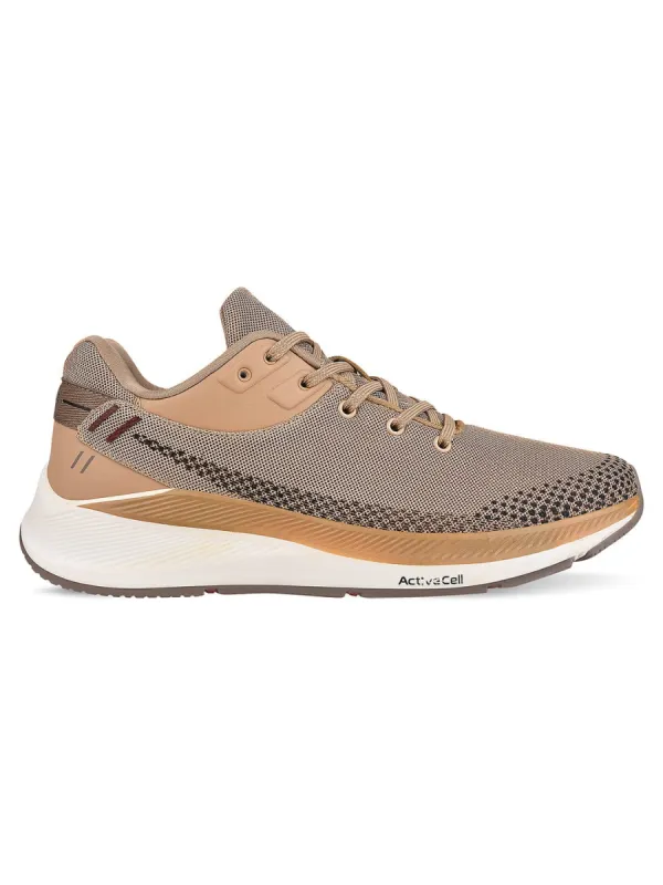 DIABLO Beige Men's Running Shoes sold by Campus Shoes